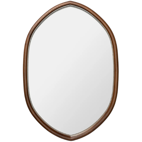McGee & Co. (US) Oslo Mirror walnut shield
