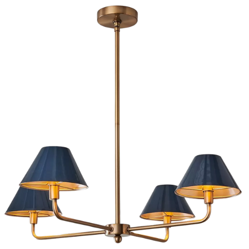 Chris Loves Julia Edie Chandelier - 4 Light Shades of Light
