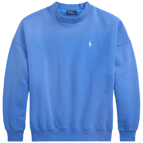 Polo Ralph Lauren Logo Cotton-Blend Crewneck Sweatshirt