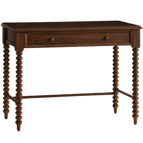 Pottery Barn Teen Chris Loves Julia Turned Wood Desk
