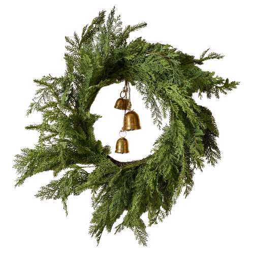 Real Touch Cedar Mix Wreath