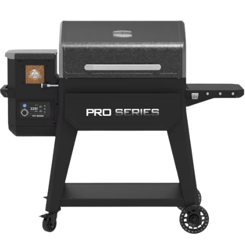 Pit Boss Wood Pellet Pro Series V3 1150-Sq in Grey Pellet Grill with Smart Compatibility