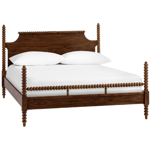 Pottery Barn Teen Chris Loves Julia Turned Wood Bed