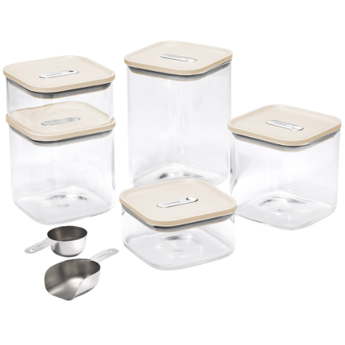 Caraway airtight glass food storage containers