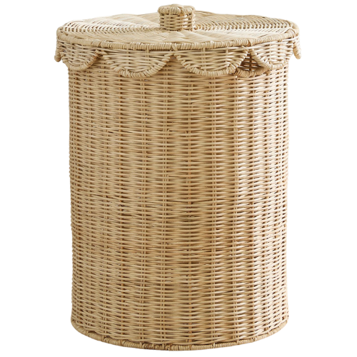 Pottery Barn Kids Palmer Scalloped Hamper