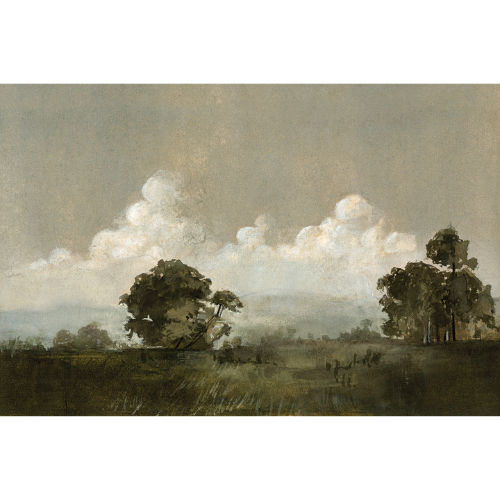 Juniper Print Shop OAK PARK- Landscape Painting Large Wall Art by Hannah Winters frame tv art