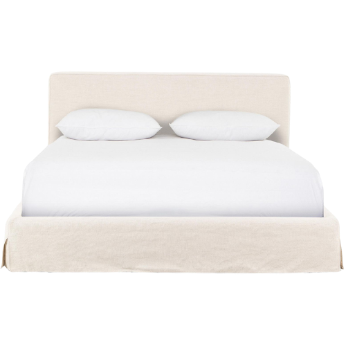 Andrea Slipcovered Platform Bed