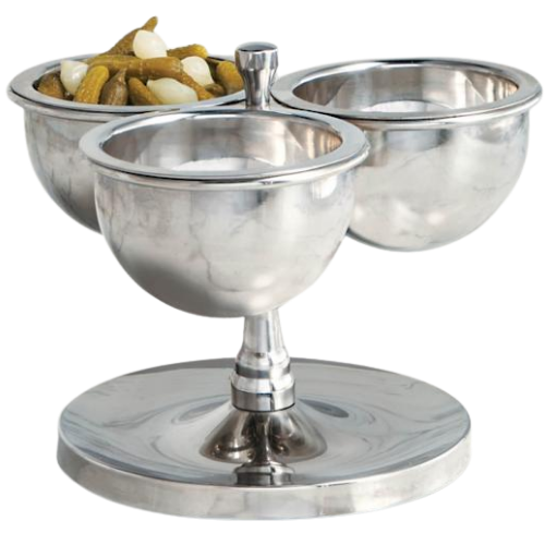 Frontgate Super Chill Dip Server silver