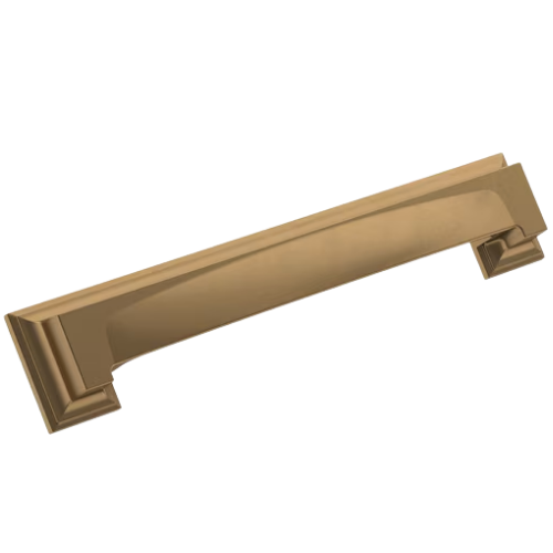 Amerock Champagne Bronze Rectangular Cup Drawer Pulls