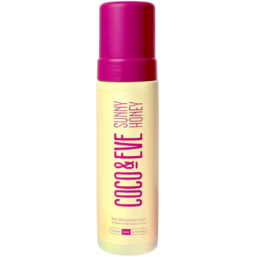 Amazon Coco & Eve Sunny Honey Bali Bronzing Self Tanner Mousse - (Dark) All Natural Sunless Tanning Mousse