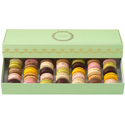 Goldbelly Intemporel - Box of 35 Macarons by Ladurée Paris
