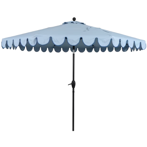 Walmart (US) Better Homes & Gardens 9' Blue Scallop Patio Umbrella