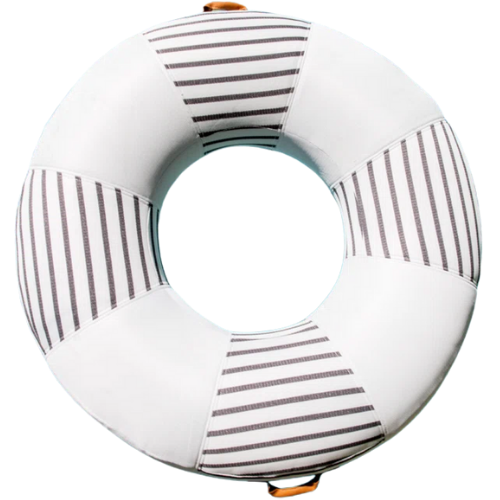 Wayfair North America Big Joe Lux Ring Premium Pool Float, Cape Stripe