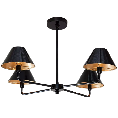 Chris Loves Julia Edie Chandelier - 4 Light Shades of Light