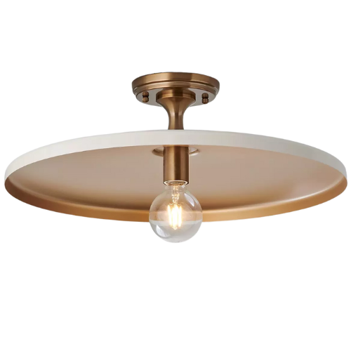 Chris Loves Julia Victor Semi-Flush Ceiling Light Shades of Light