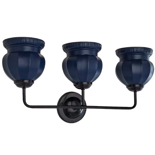 Chris Loves Julia Marlo Vanity Light - 3 Light - Ceramic