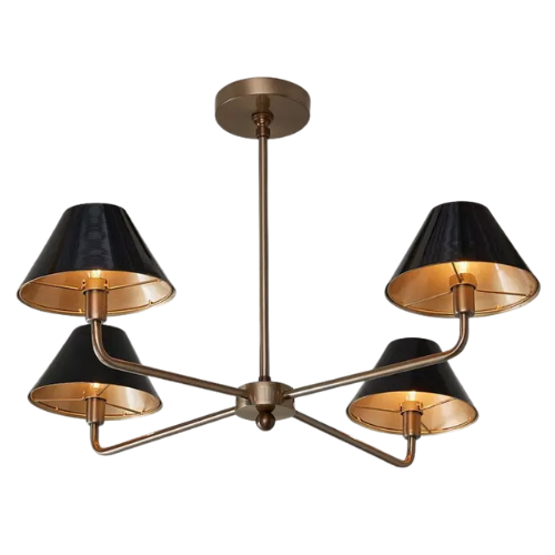 Chris Loves Julia Edie 4 Light Chandelier