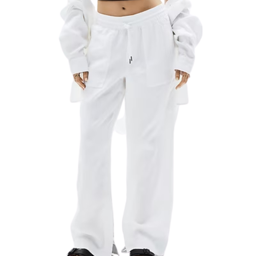 Athleta Retreat Linen Mid Rise Wide Leg Pant cover up