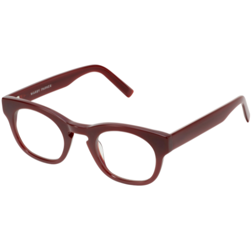 Warby Parker Kimball Red Blue Light Glasses