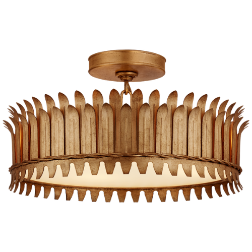 Leslie 16″ Semi-Flush