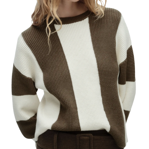 Nordstrom Pitera Stripe Crewneck Sweater