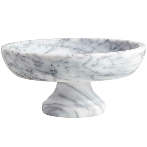 French Kitchen Marble Fruit Bowl