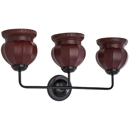 Chris Loves Julia Marlo Vanity Light - 3 Light - Ceramic