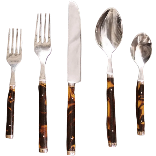 Wayfair tortoise Beatriz Ball Vida Flatware Set