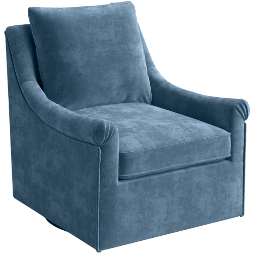Wayfair Atlanta Velvet Swivel Armchair