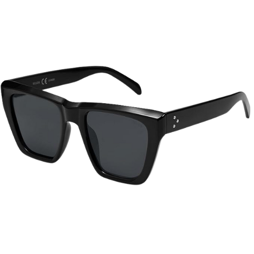 SOJOS Vintage Oversized Square Cat Eye Polarized Sunglasses