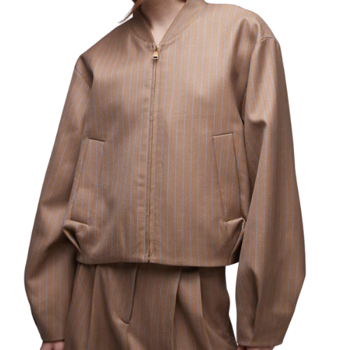 & Other Stories lux bomber jacket with zip front ASOS