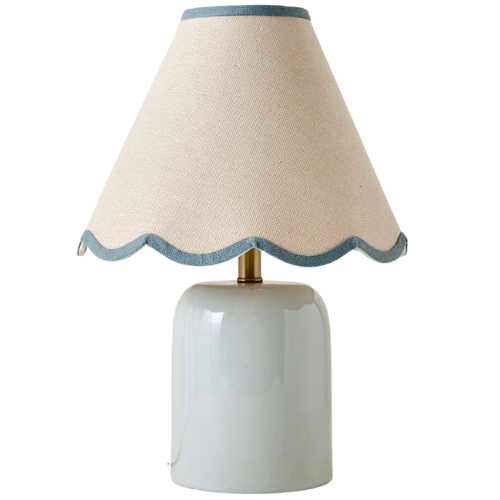 Magnolia Farrah Table Lamp - Mist Blue