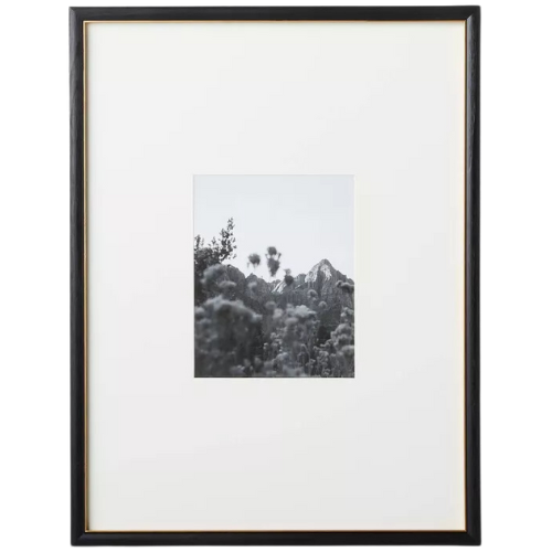 Target Gallery Wall Frame Black/Brass - Threshold Mcgee