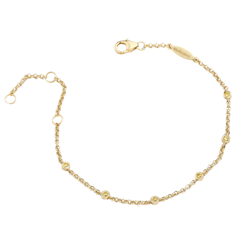 Baublebar Yasmine 18K Birthstone Bracelet