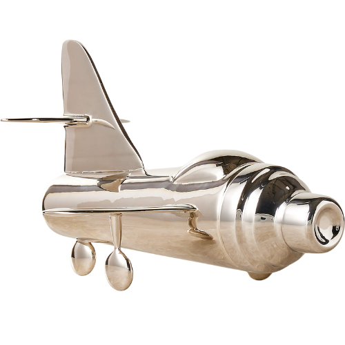 CB2 Take Off Stainless Steel Cocktail Shaker