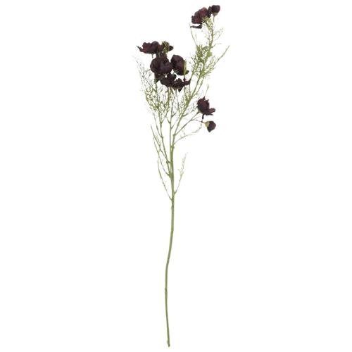 Bloomist, Inc Faux Cosmos Burgundy | Rich, Lifelike Floral Charm stem