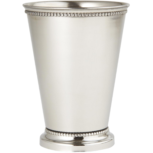 Silver Beaded Mint Julep Cup Amazon