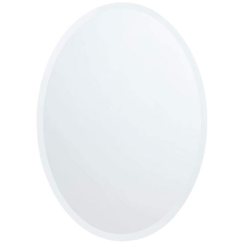 Amazon Better Bevel Frameless Oval Mirror