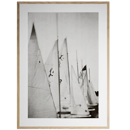 Sailboats Art Print