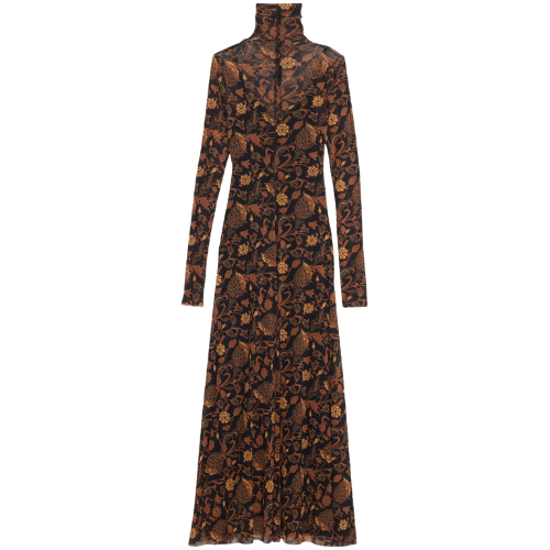 Banana Republic (US) Long-Sleeve Mesh Maxi Dress