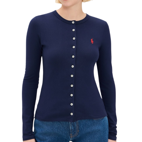 Cotton Polo Cardigan Ralph Lauren