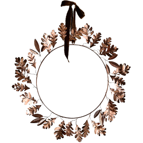 Anthropologie (US) Copper Oak Leaves Wreath