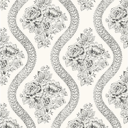 Magnolia Coverlet Floral Wallpaper