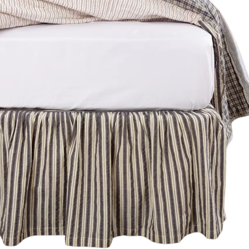 Wayfair Striped Bedskirt Ruffled