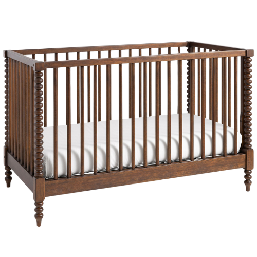 Pottery Barn Kids Chris Loves Julia Turned Wood Convertible Crib