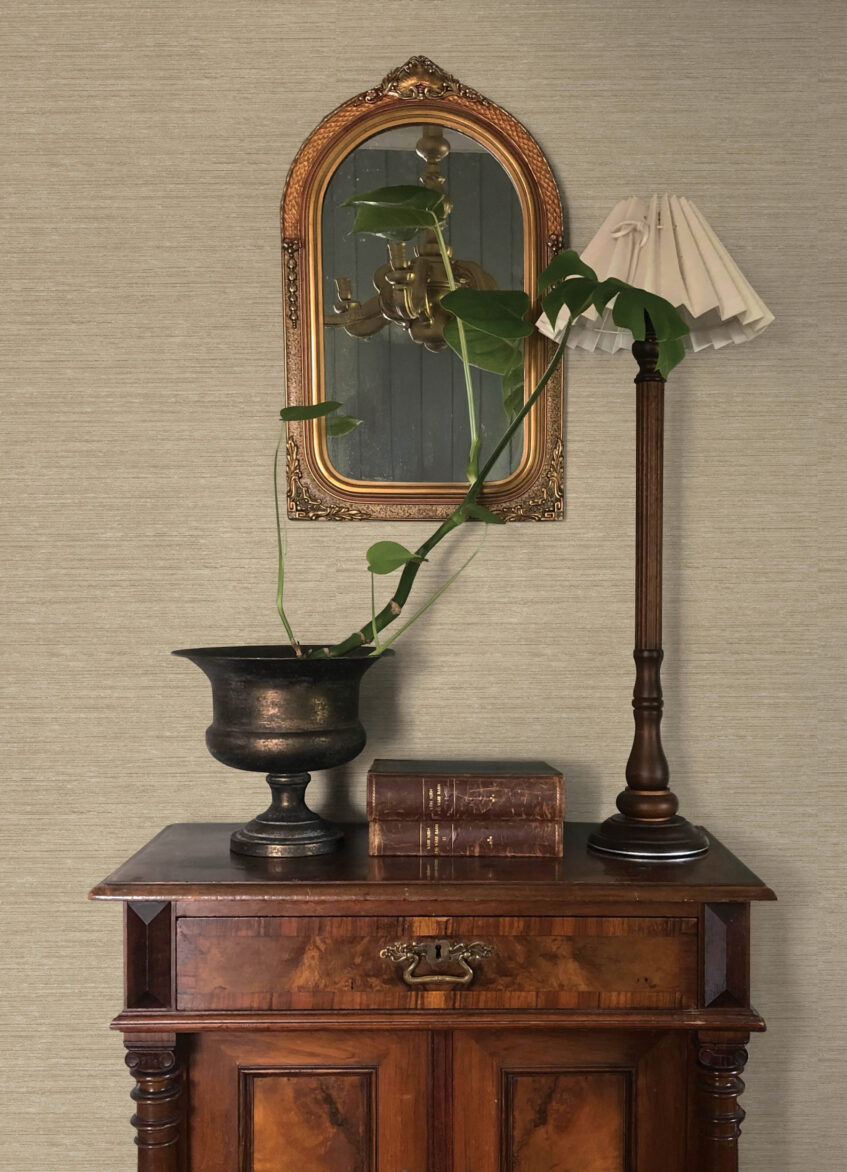 A-Street Prints Roderick Neutral Wallpaper