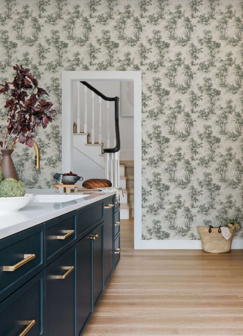 A-Street Prints Sainsbury Sage Wallpaper