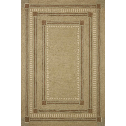 Alfie Green/Natural Rug