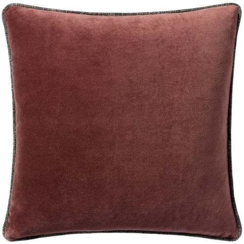 Chris Loves Julia Loloi Liza Throw Pillow Wine