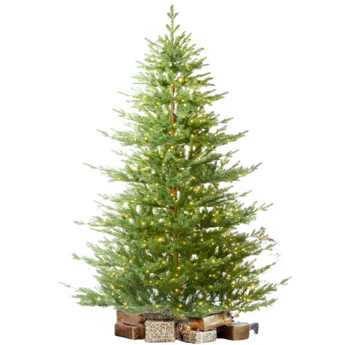 AMERZEST Lighted Artificial Christmas Tree Wayfair